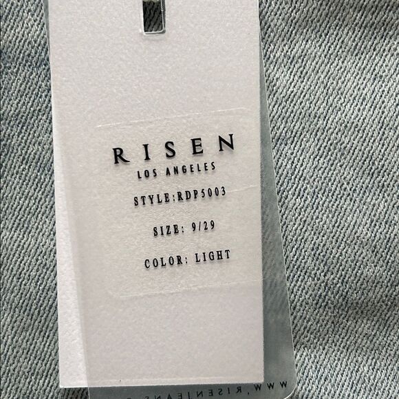 NEW Risen High Rise Girlfriend Jean Shorts - Picture 3 of 7